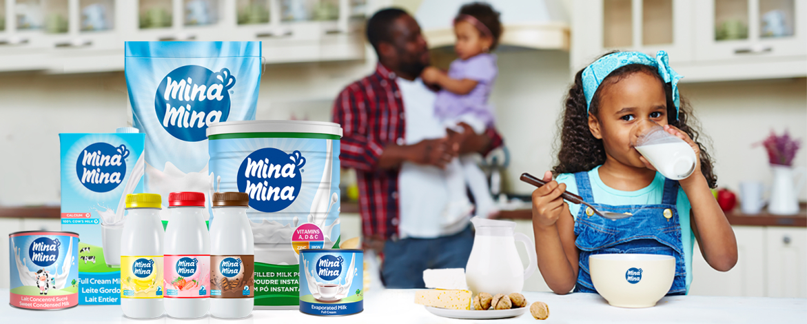 Mina Mina milk products